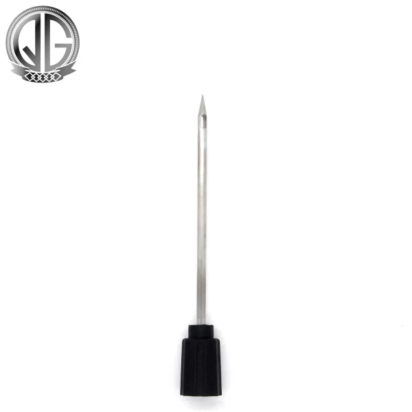 Customized Stainless Steel Needle with Rubber Base for Equipment use