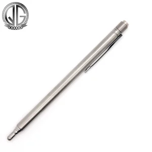 Pen clip telescopic rod