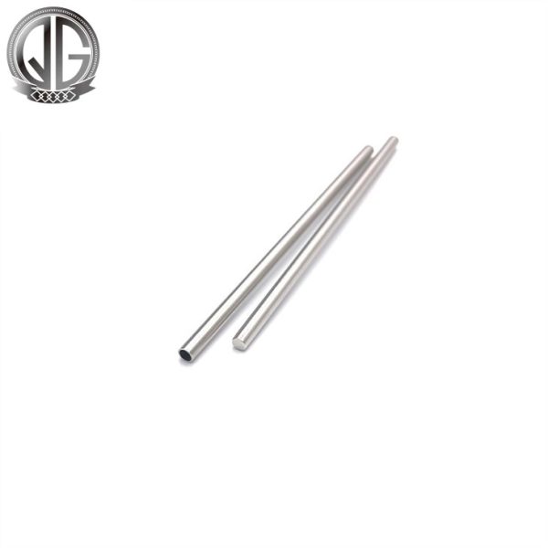 One Closed Flat End Stainless Steel Tube