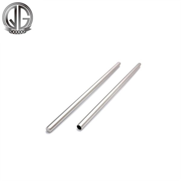 One Closed Flat End Stainless Steel Tube